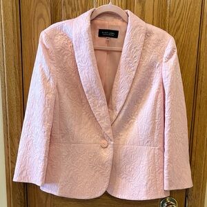 Black Label Women's Blush Textured Blazer
